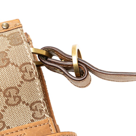 Auth Gucci Gg Brown Beige Canvas Fabric #169984G52B - Picture 12 of 14